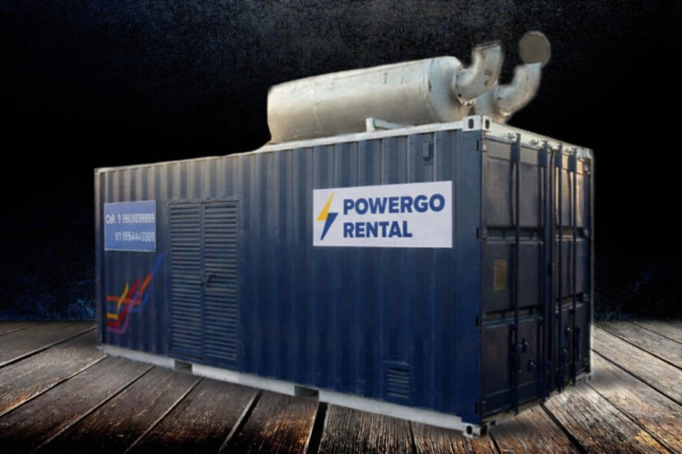 powergo rental unit on weathered planks